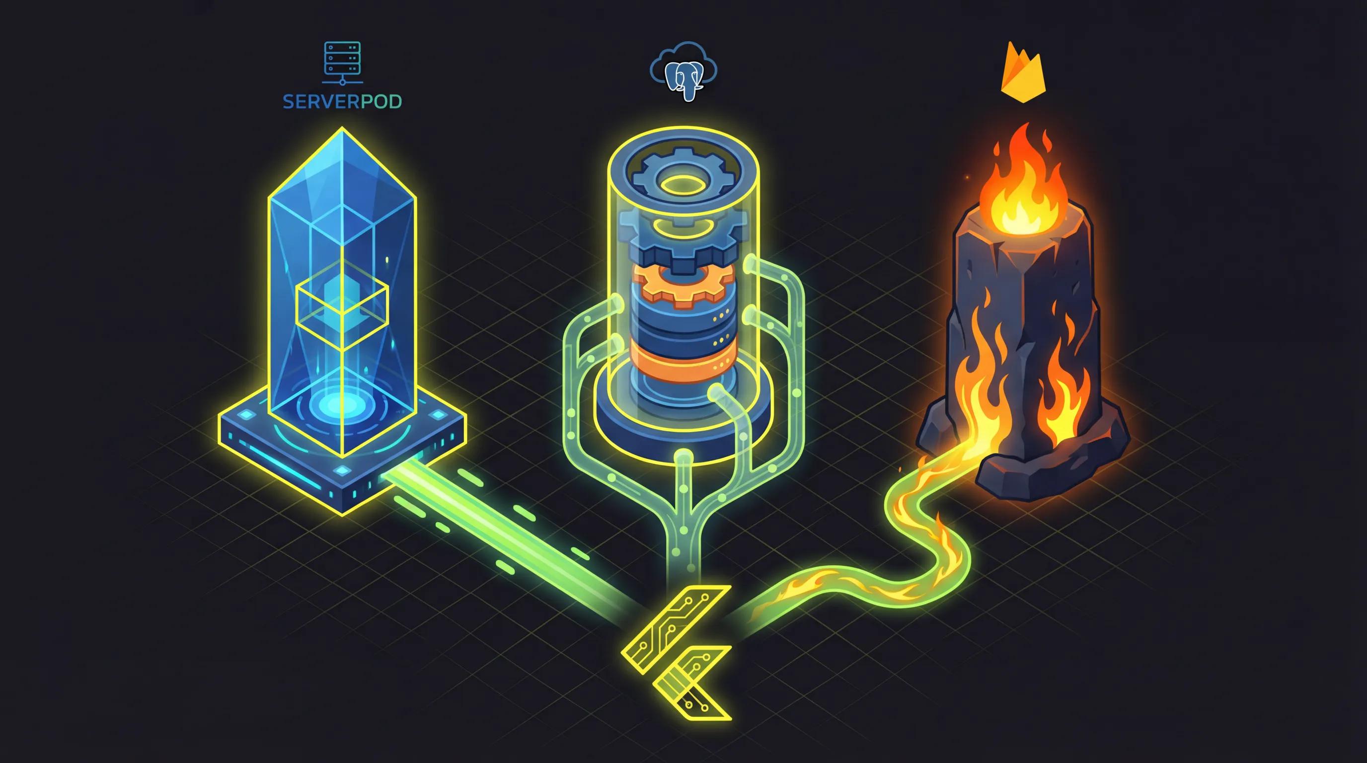 Serverpod vs Supabase vs Firebase: Dart-Backend im Vergleich