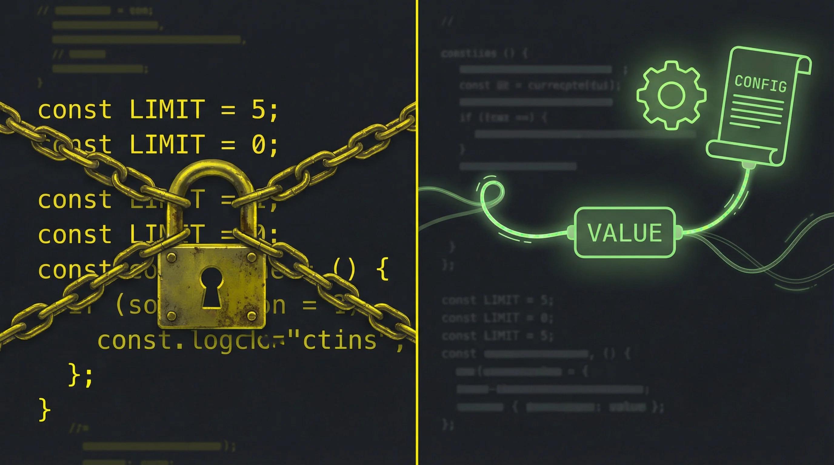 Was ist Hardcoding? Warum hart codierte Werte ein Problem sind