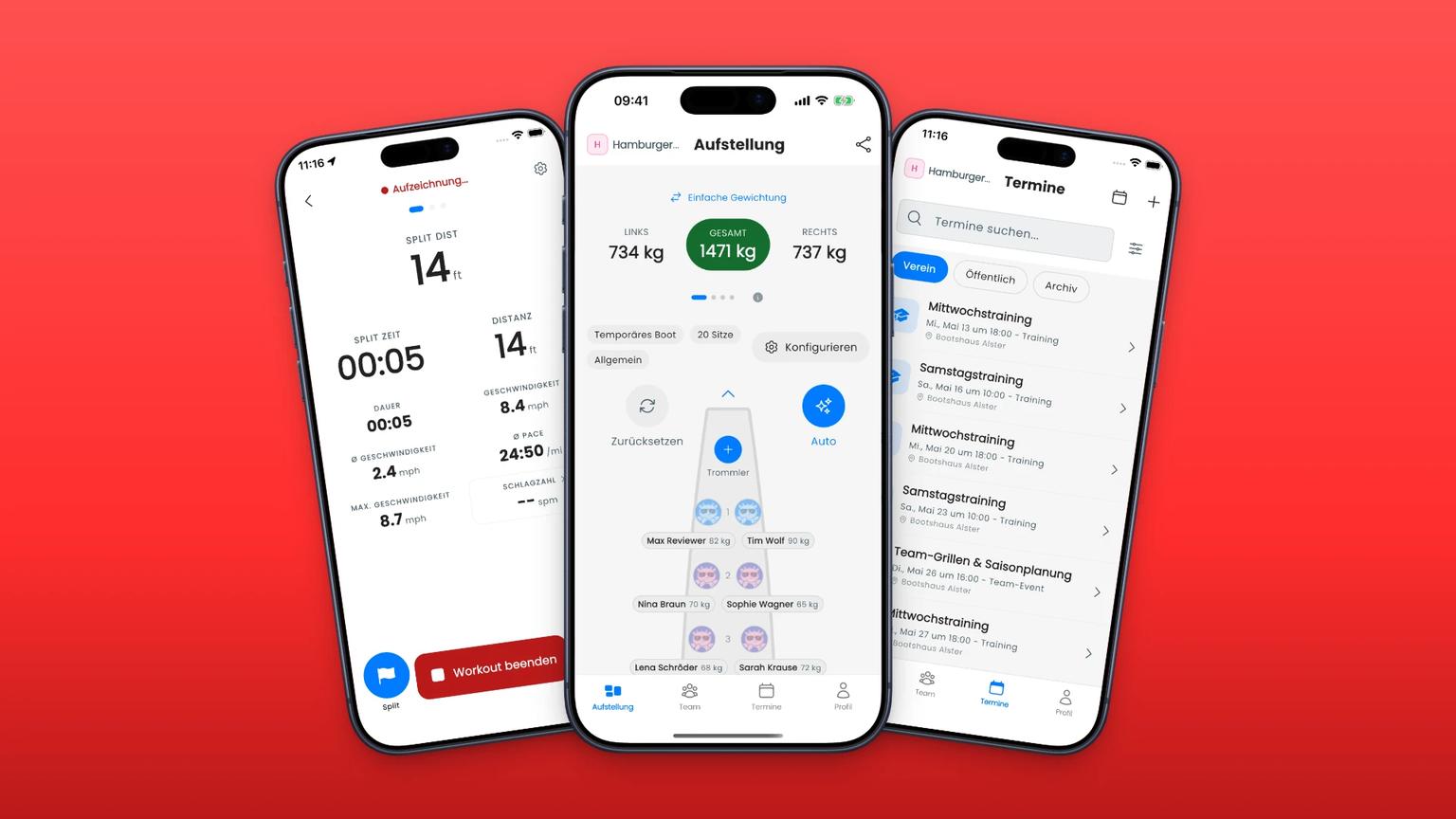 DragonBoat Hub – iOS, Android und Web